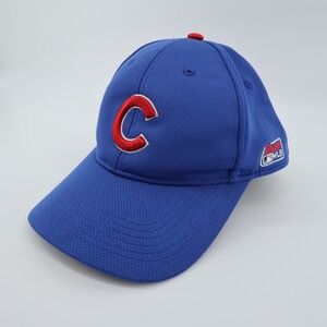 Chicago Cubs MLB Baseball Cap OC Sports Blue Red C Logo Adjustable Strap
